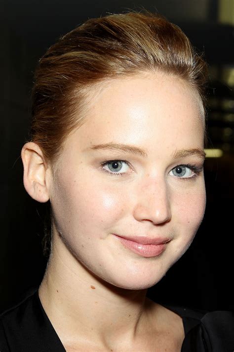 jennifer lawrence glow up|jennifer lawrence no makeup pics.